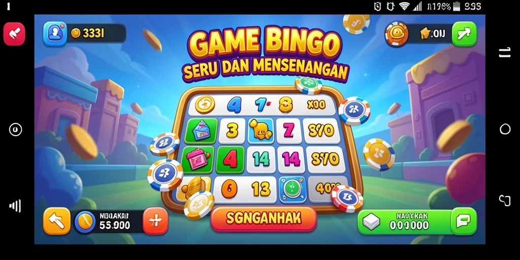 Screenshot gameplay Bingo seru di aplikasi 333I.