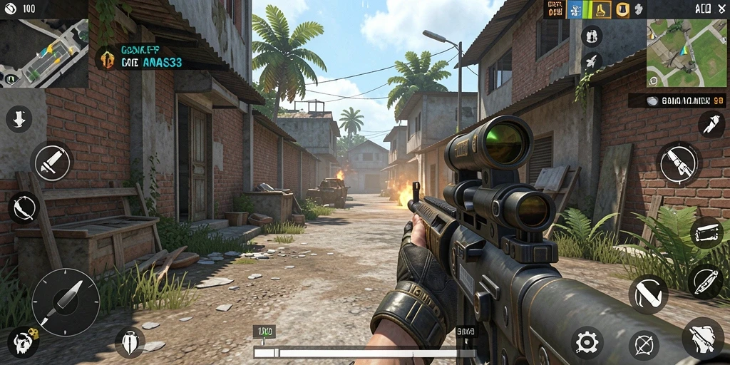 Tampilan gameplay menegangkan di GANAS33 dengan aksi seru.