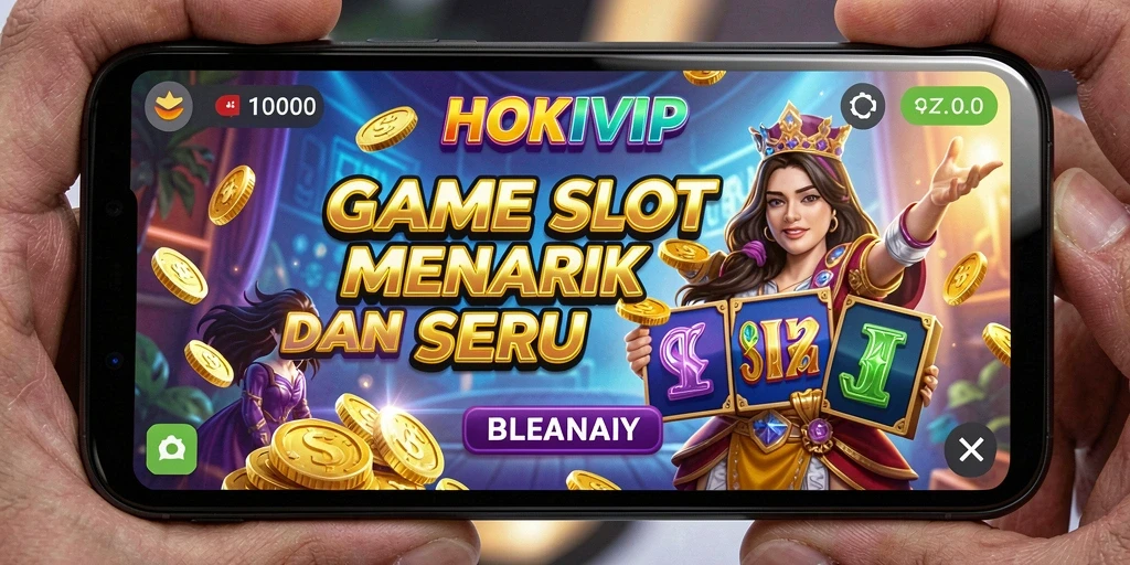 Tampilan dinamis gameplay Slot di HOKIVIP.