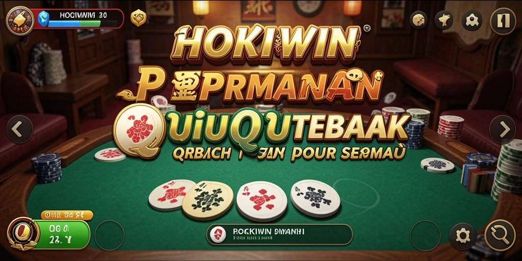 Tampilan gameplay QiuQiu yang mengasyikkan dan mendebarkan.