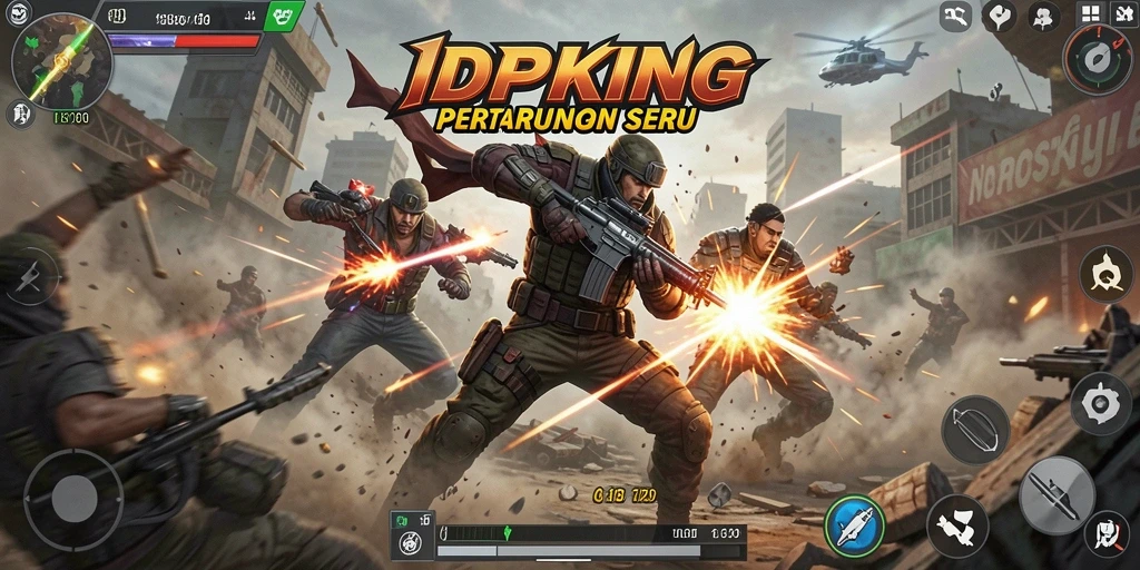 Gameplay seru dan menantang di IDPKING.