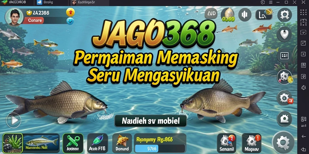 Tangkapan ikan besar dalam JAGO368 yang memukau.