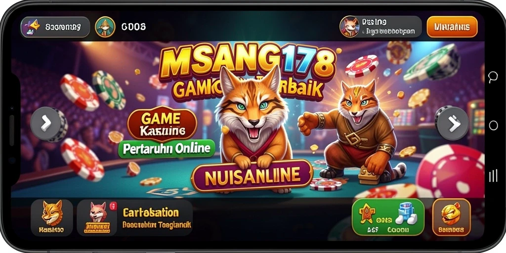 Tampilan gameplay Kasino di MUSANG178 yang menarik dan interaktif.