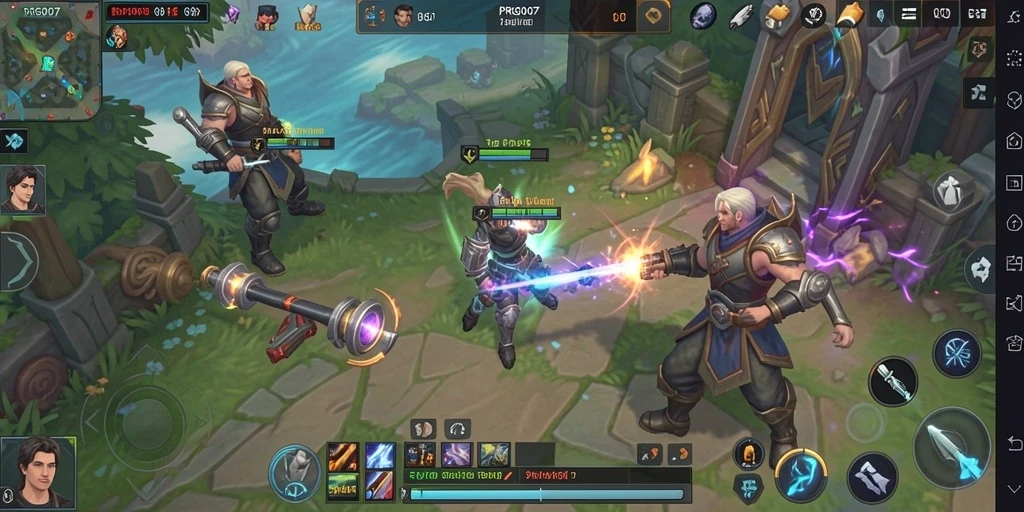 Tangkapan layar gameplay <strong>PRG007</strong> yang menegangkan dan penuh strategi.