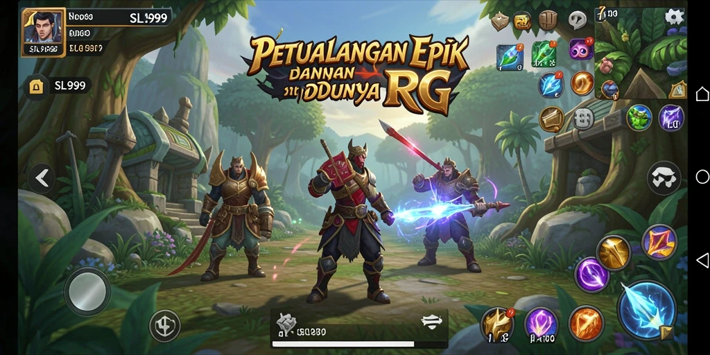Menampilkan pertarungan mendebarkan dalam dunia fantasi SL999.