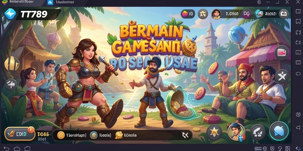 Screenshot gameplay menunjukkan momen seru di TT789 dengan grafis menarik.